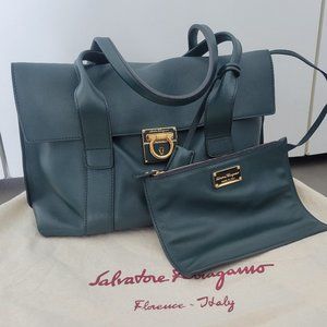 Salvatore Ferragamo - Sookie Satchel Leather Medium with Unique Color